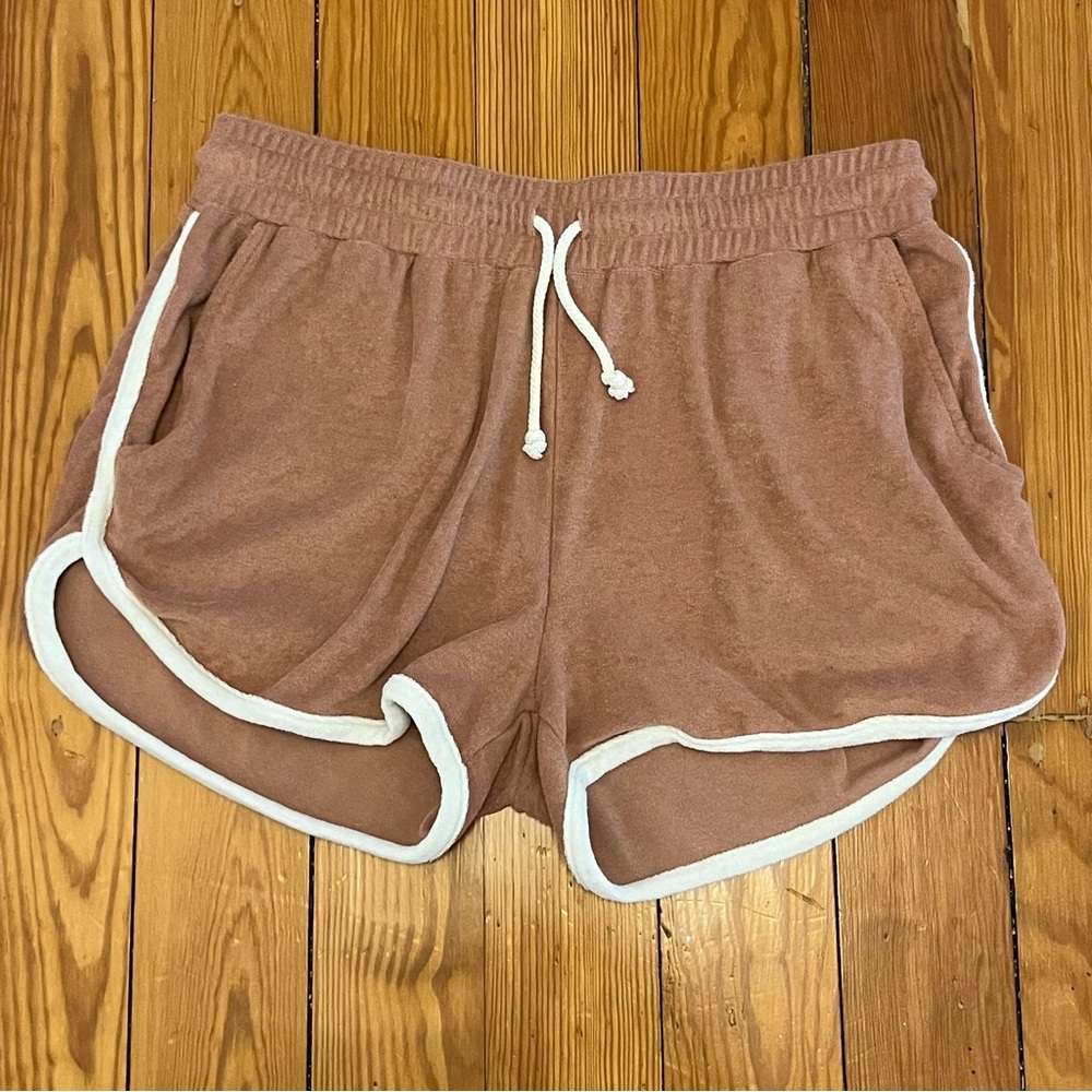 Threads4Thought Colorblock Terry Short Large